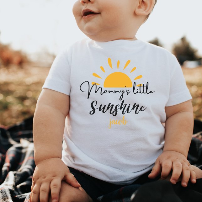 Camiseta De Bebé El gracioso regalo de Personalizado de mamá para r (Subido por el creador)