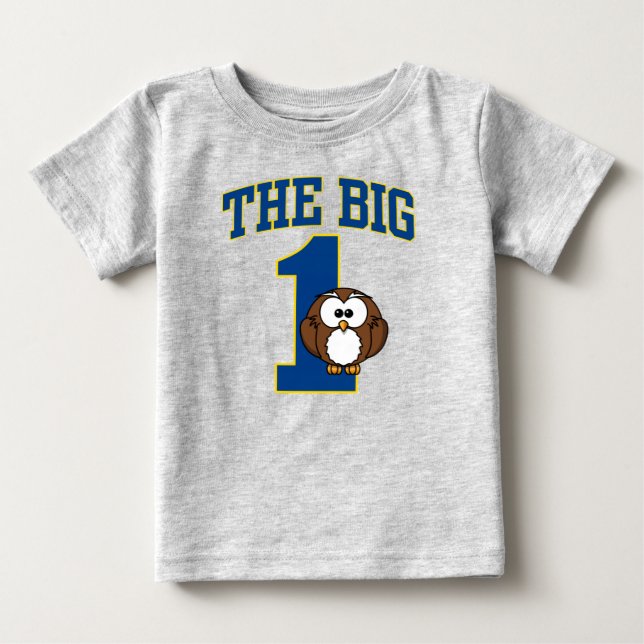 Camiseta De Bebé EL GRAN #1 Tee DE CUMPLEAÑOS (Anverso)