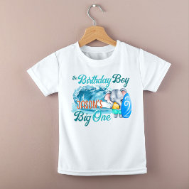 Camiseta De Bebé El gran elefante de edad retro para el surf