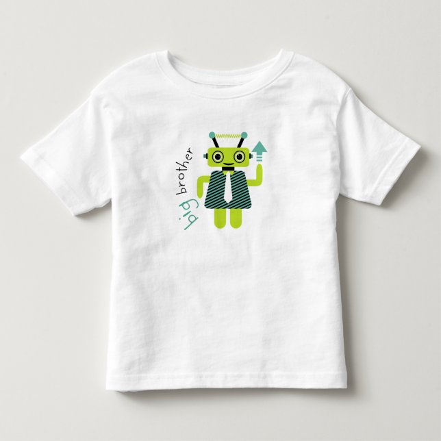 Camiseta De Bebé El Gran Hermano escucha al Robot (Anverso)