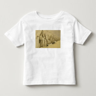 Camiseta De Bebé El gran templo de Abu Simbel, Nubia, de "Egipto
