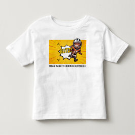Camiseta De Bebé El Gridiron Blitzkrieg #28 personalizable de [Nomb