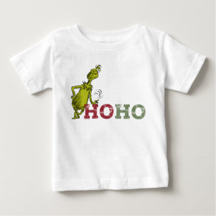 Camiseta De Bebé El Grinch   Ho Ho Ho Ho