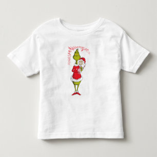 Camiseta De Bebé El Grinch Sostiene a Cindy Lou Quién
