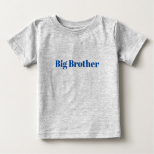 Camiseta De Bebé El gris azul del Gran Hermano