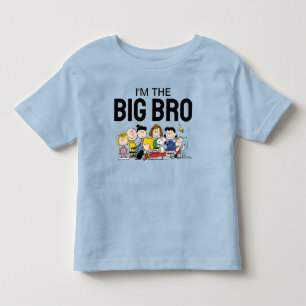 Camiseta De Bebé El Grupo de Peanuts   Soy El Hermano Mayor