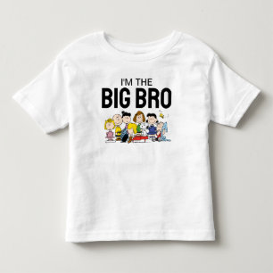 Camiseta De Bebé El Grupo de Peanuts Soy El Hermano Mayor