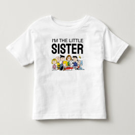 Camiseta De Bebé El Grupo de Peanuts | Soy La Hermana Menor
