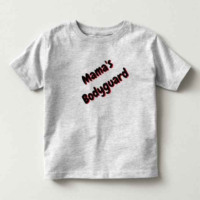 Camiseta De Bebé el guardaespaldas (Anverso)