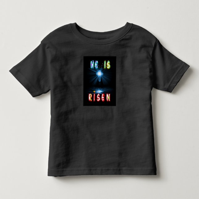 Camiseta De Bebé Él ha resucitado (Anverso)