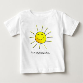 Camiseta De Bebé El hacer juego de la sol (va con "usted es mi