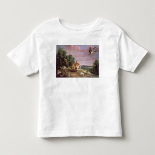 Camiseta De Bebé El halcón y la gallina