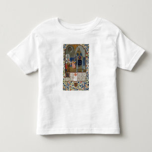 Camiseta De Bebé El hogar que admira el reloj raro del amo