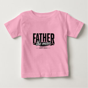 Camiseta De Bebé El hombre el mito padre desde 20XX