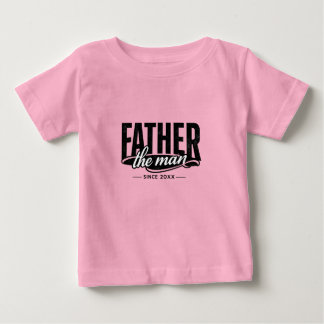 Camiseta De Bebé El hombre el mito padre desde 20XX