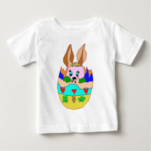 Camiseta De Bebé El HUEVO DE PASCUA CON LAPIN1.png