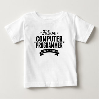 Camiseta De Bebé El informático futuro tiene gusto de mi papá