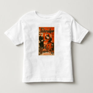Camiseta De Bebé El intruso - Cowboy Comedy Occidental