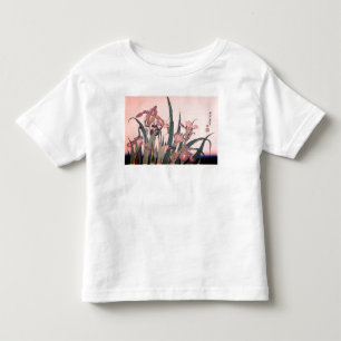CAMISETA DE BEBÉ EL IRIS JAPONÉS COMO CHICA DE TODDLER NOMBRE PERSO