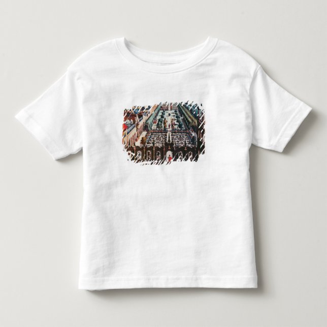 Camiseta De Bebé El jardín de Burgermeister Schwind (Anverso)