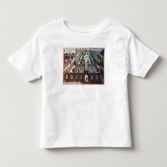 Camiseta De Bebé El jardín de Burgermeister Schwind (Anverso)