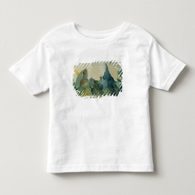 Camiseta De Bebé El jardín de Eden (Anverso)