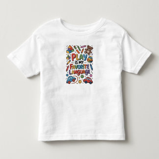 Camiseta De Bebé El Juego Es Mi Idioma Favorito