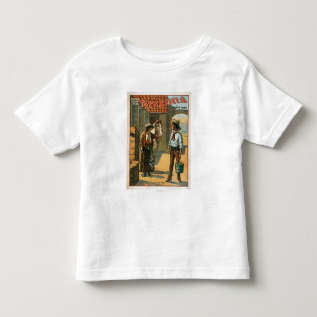 Camiseta De Bebé El juego más grande" Cachese de Arizona "América (Anverso)