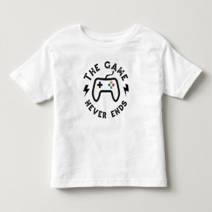 Camiseta De Bebé El juego nunca termina