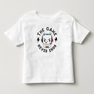 Camiseta De Bebé El juego nunca termina
