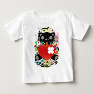Camiseta De Bebé El juguete relleno del gato