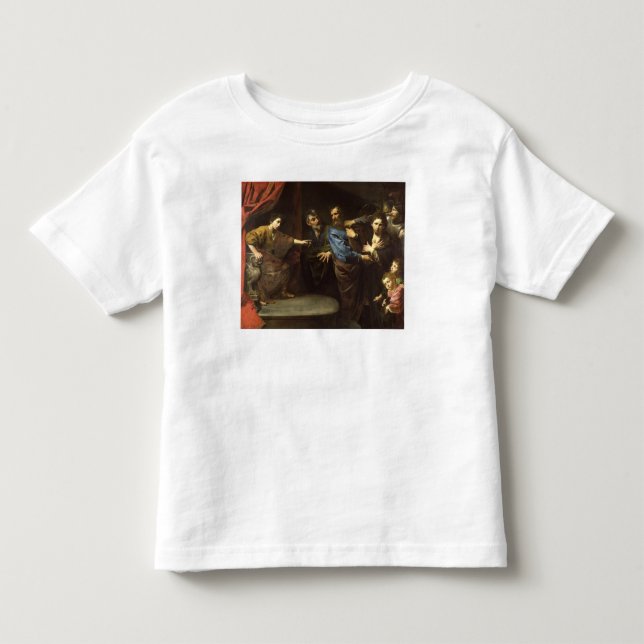 Camiseta De Bebé El juicio de Daniel (Anverso)