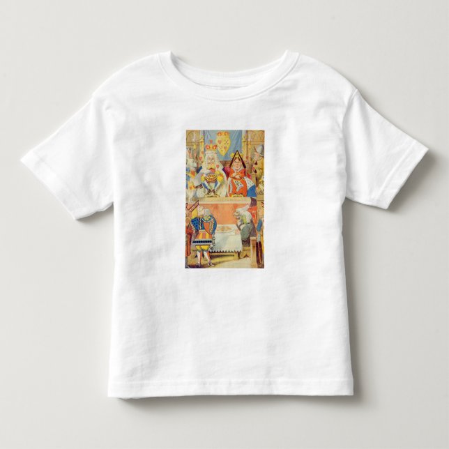 Camiseta De Bebé El juicio del tejido del corazón (Anverso)
