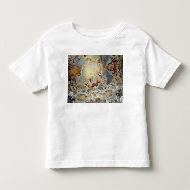 Camiseta De Bebé El juicio pasado, pintura del techo (Anverso)