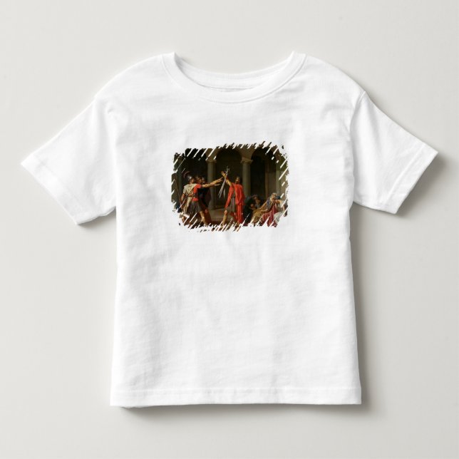 Camiseta De Bebé El juramento de Horatii, 1784 (Anverso)
