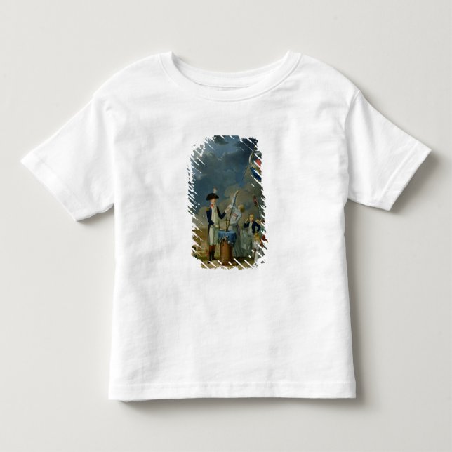 Camiseta De Bebé El juramento de Lafayette (Anverso)