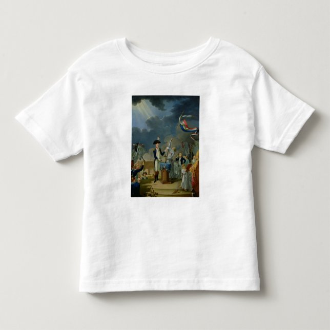 Camiseta De Bebé El juramento de Lafayette (Anverso)