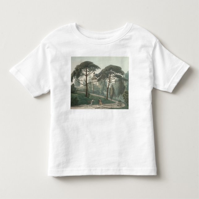 Camiseta De Bebé El laberinto o el belvedere del DES de Jardin (Anverso)