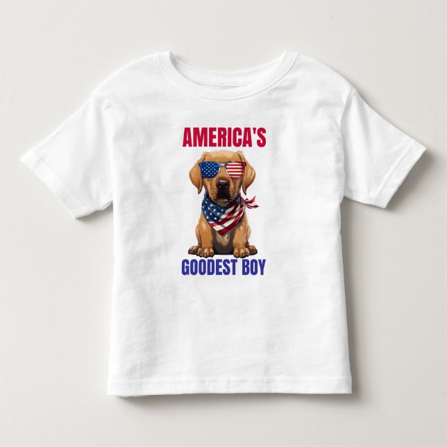 Camiseta De Bebé El labrador más grande de los Estados Unidos (Anverso)