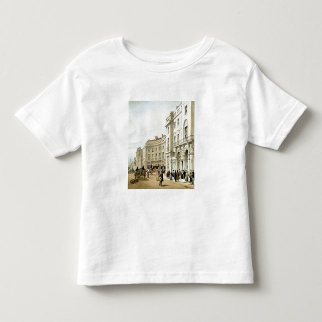 Camiseta De Bebé El lado occidental del circo de regente extendido  (Anverso)