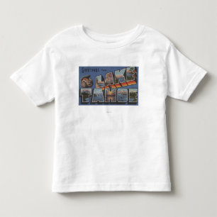 Camiseta De Bebé El lago Tahoe, California - escenas grandes de la