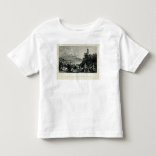 Camiseta De Bebé El lago Ve-Hoo y templo de tronar