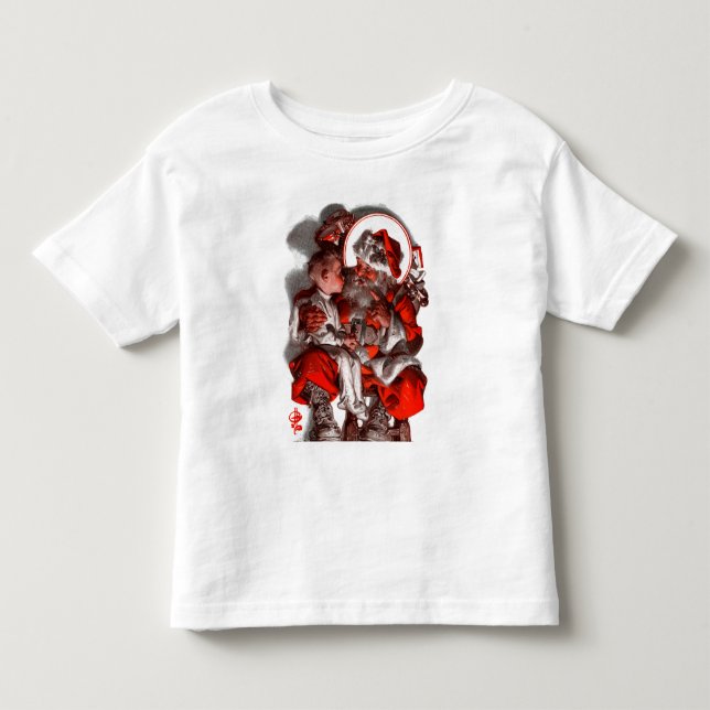 Camiseta De Bebé El laúd de Santa (Anverso)
