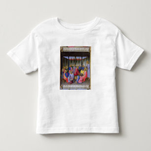 Camiseta De Bebé El lavado de los pies, detalle del panel tres o