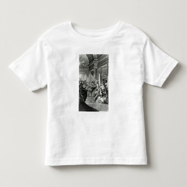 Camiseta De Bebé Él le volverá puro y casto a su (Anverso)