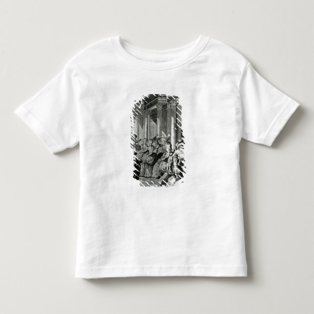 Camiseta De Bebé Él le volverá puro y casto a su (Anverso)