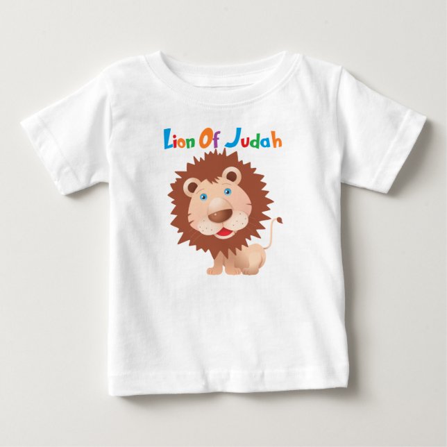 Camiseta De Bebé El León De Judá (Anverso)