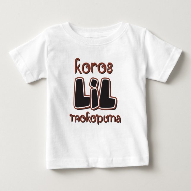 Camiseta De Bebé El LIL Mokopuna de Koro (Anverso)