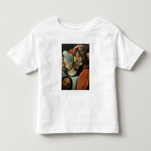 Camiseta De Bebé El llevar de la cruz que muestra tres caras