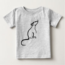 El logo de A Rat's World onsie